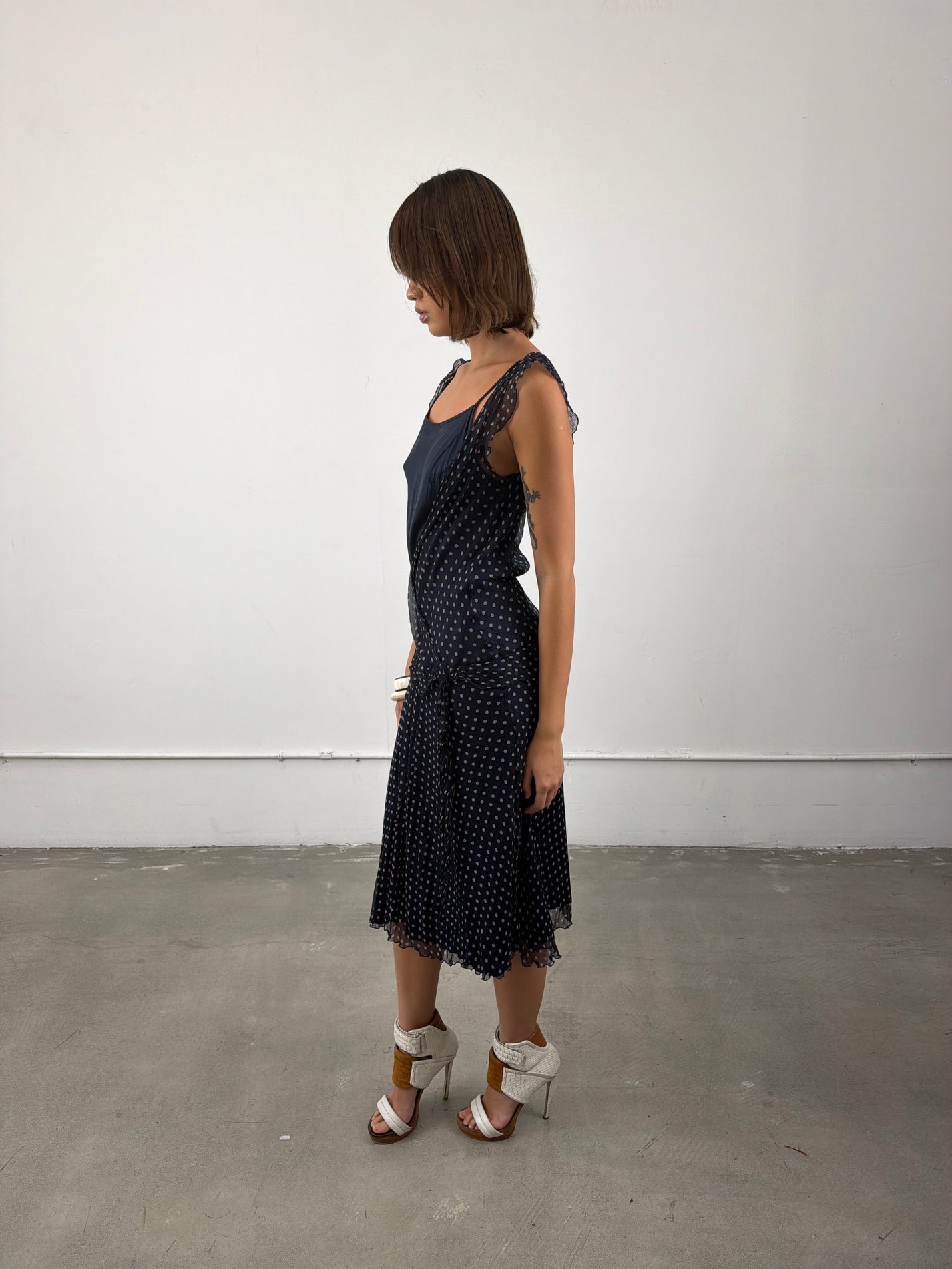 ‘Colette’ Polka Dot Dress