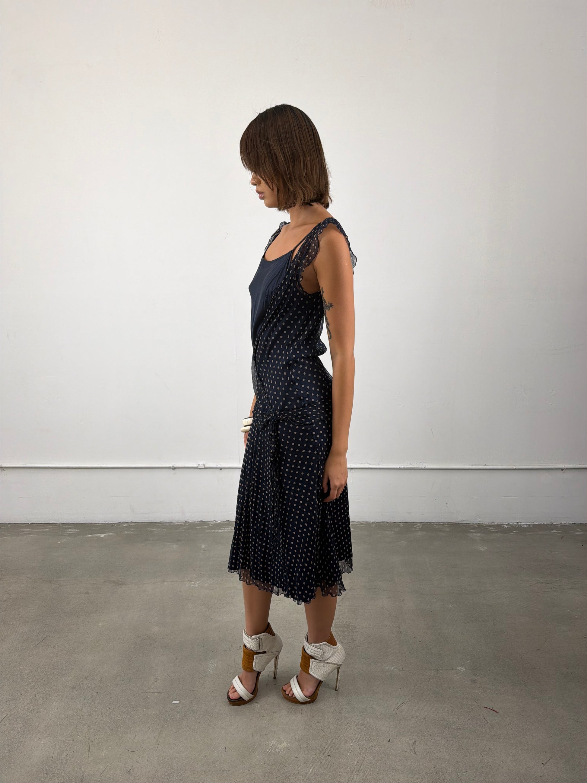 ‘Colette’ Polka Dot Dress