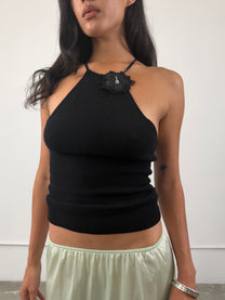 Pois Italian Halter Top