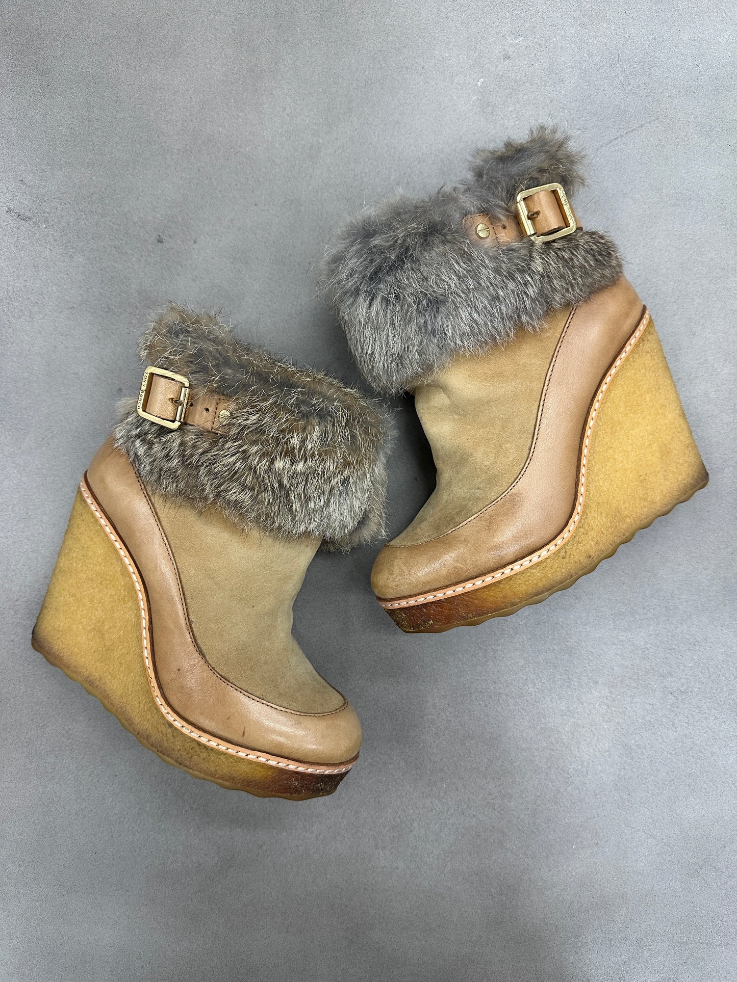 ‘Emilia’ Fur Boots