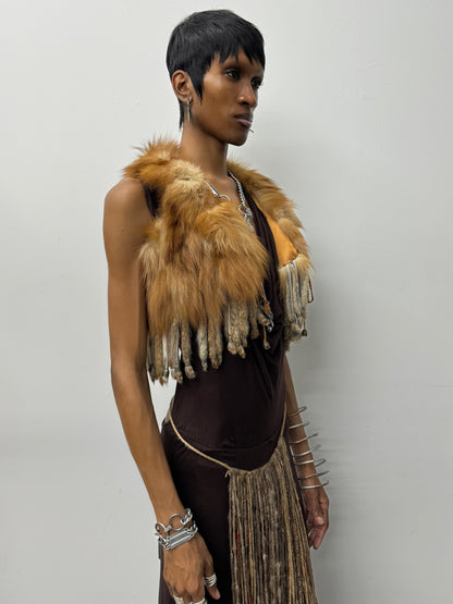 ‘Latto’ Fox Fur Vest