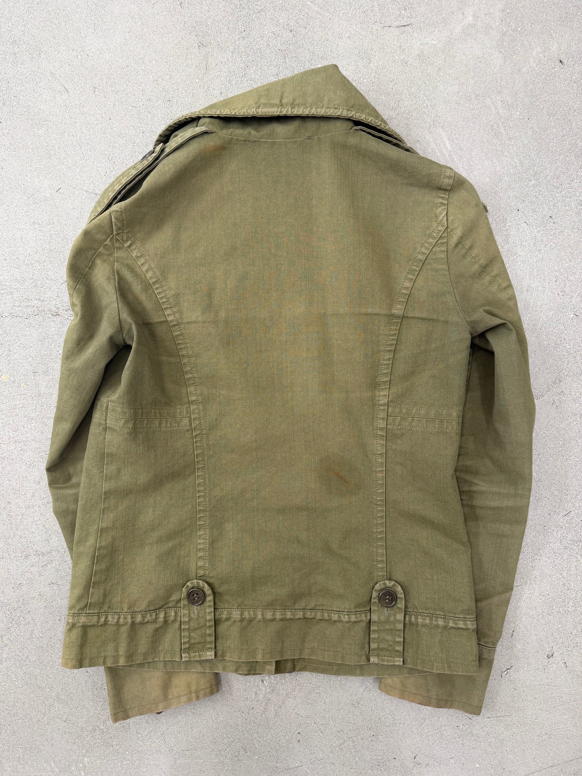 Chloé AW 2004 Army Green Coat