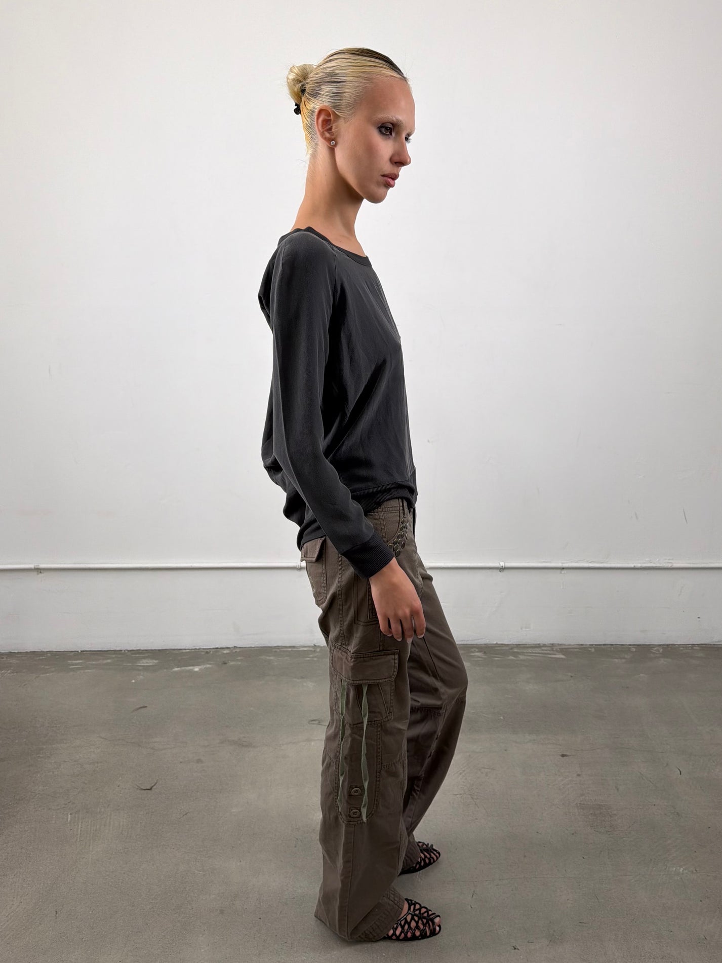 'Vaia' Silk Backless Top