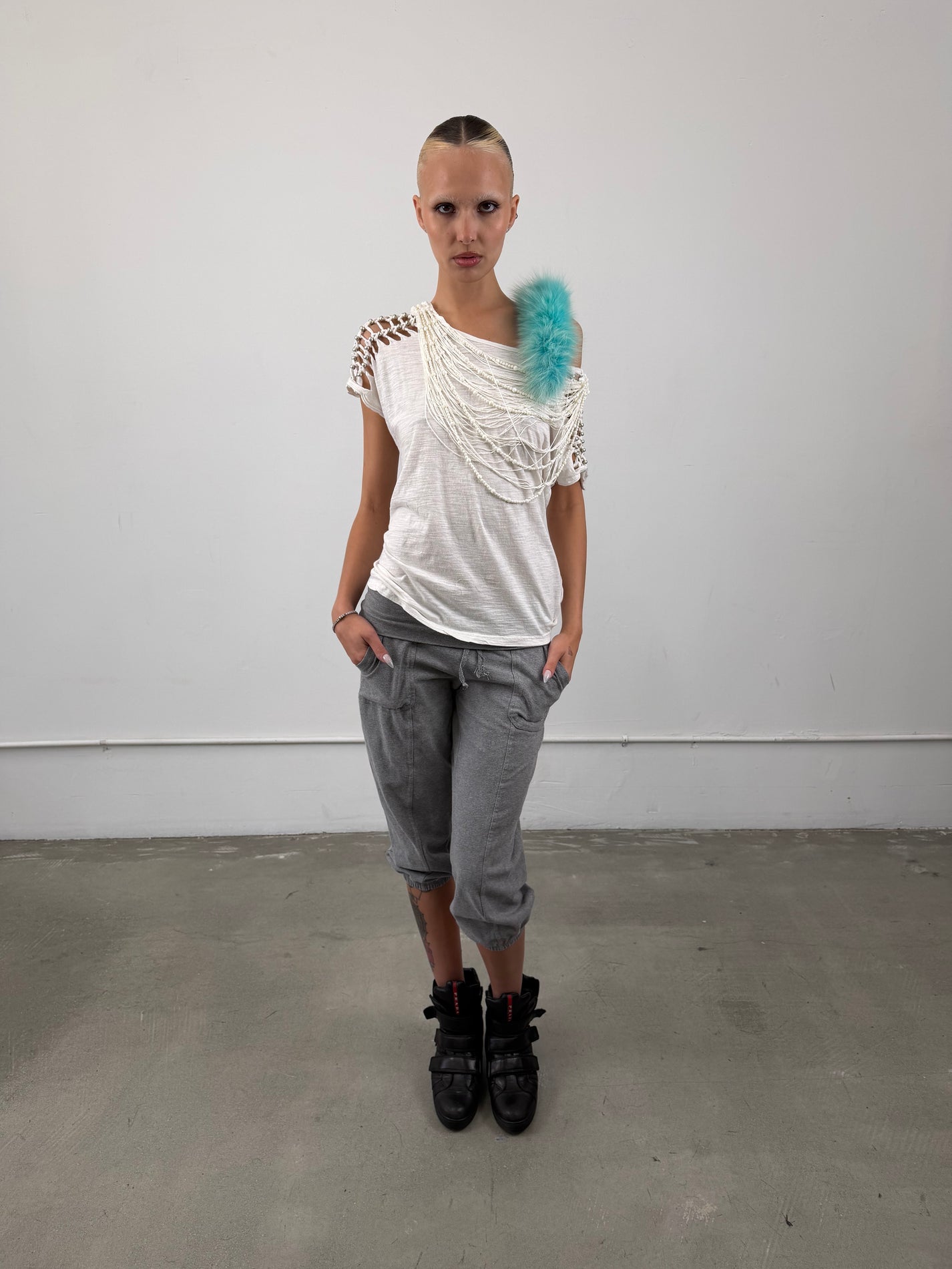 1of1 By 925 Draped Chain Top