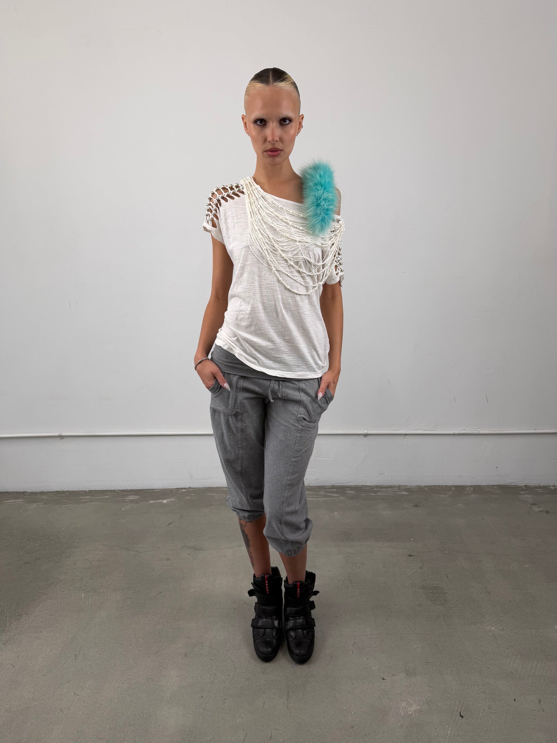1of1 By 925 Draped Chain Top