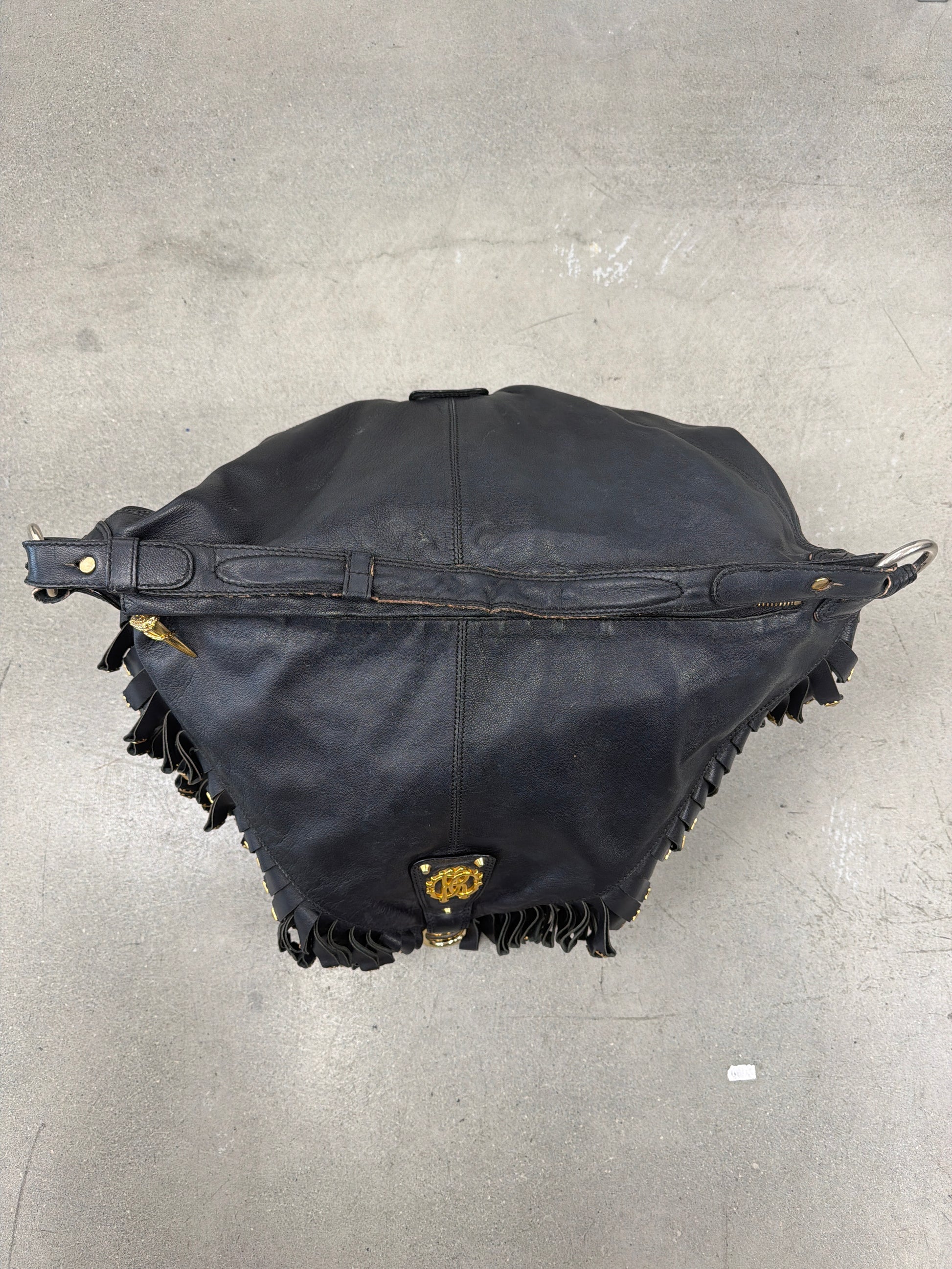 Roberto Cavalli Studded Leather Bag