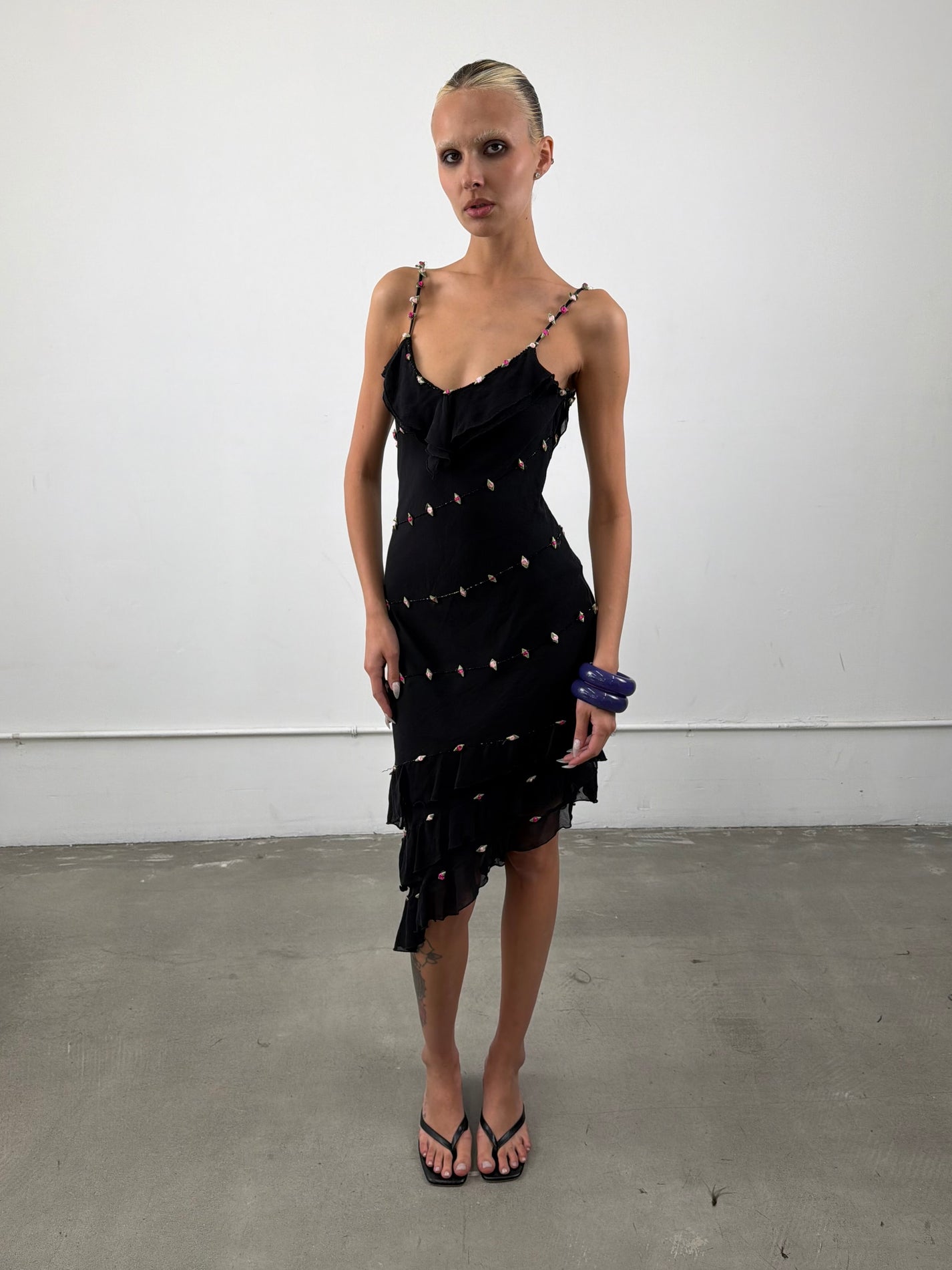 'Kallisto' Vintage Flower Dress