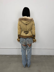 ‘Thea’ Fox Fur Coat