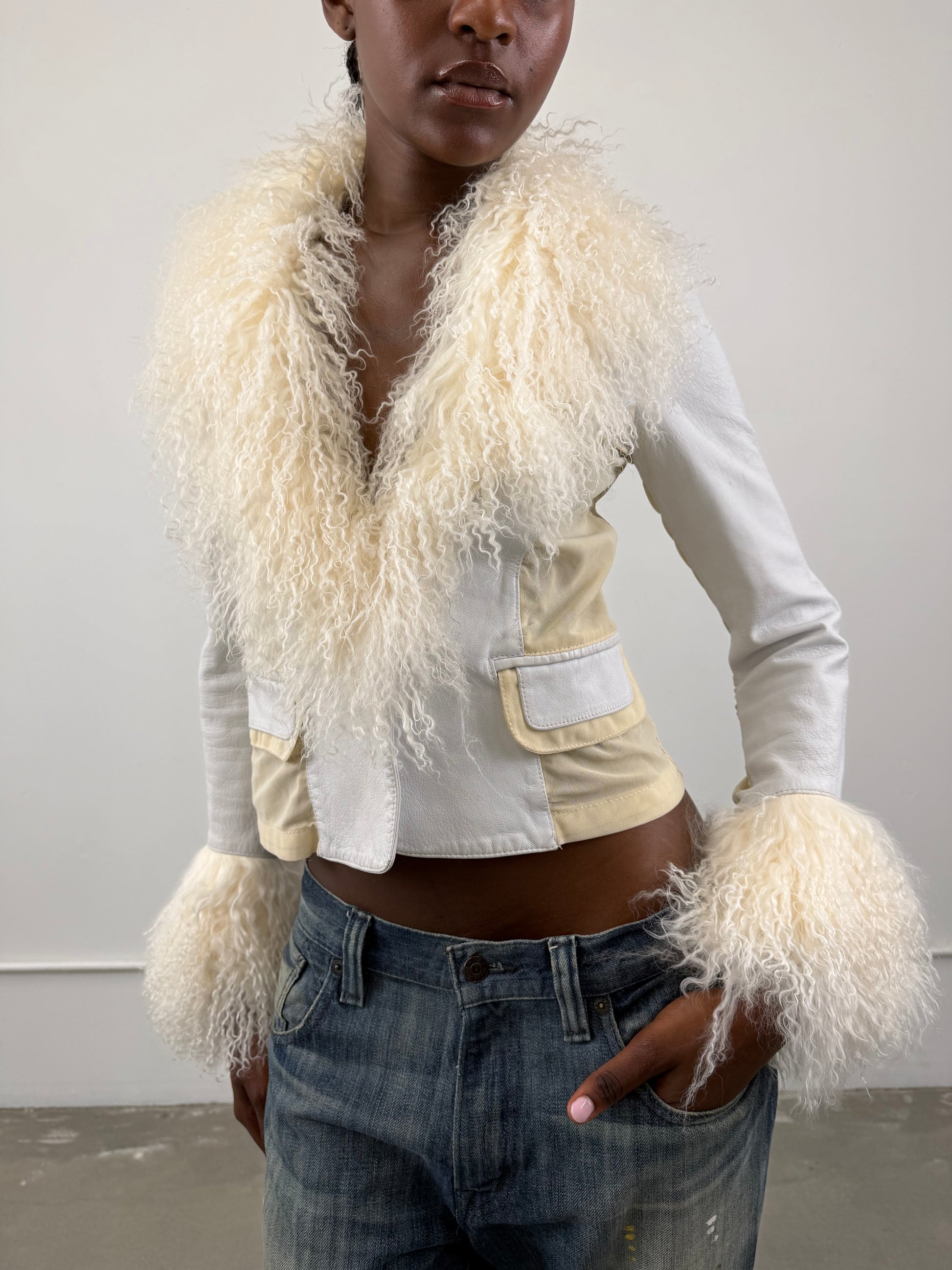1of1 By 924 Mongolian Fur Jacket