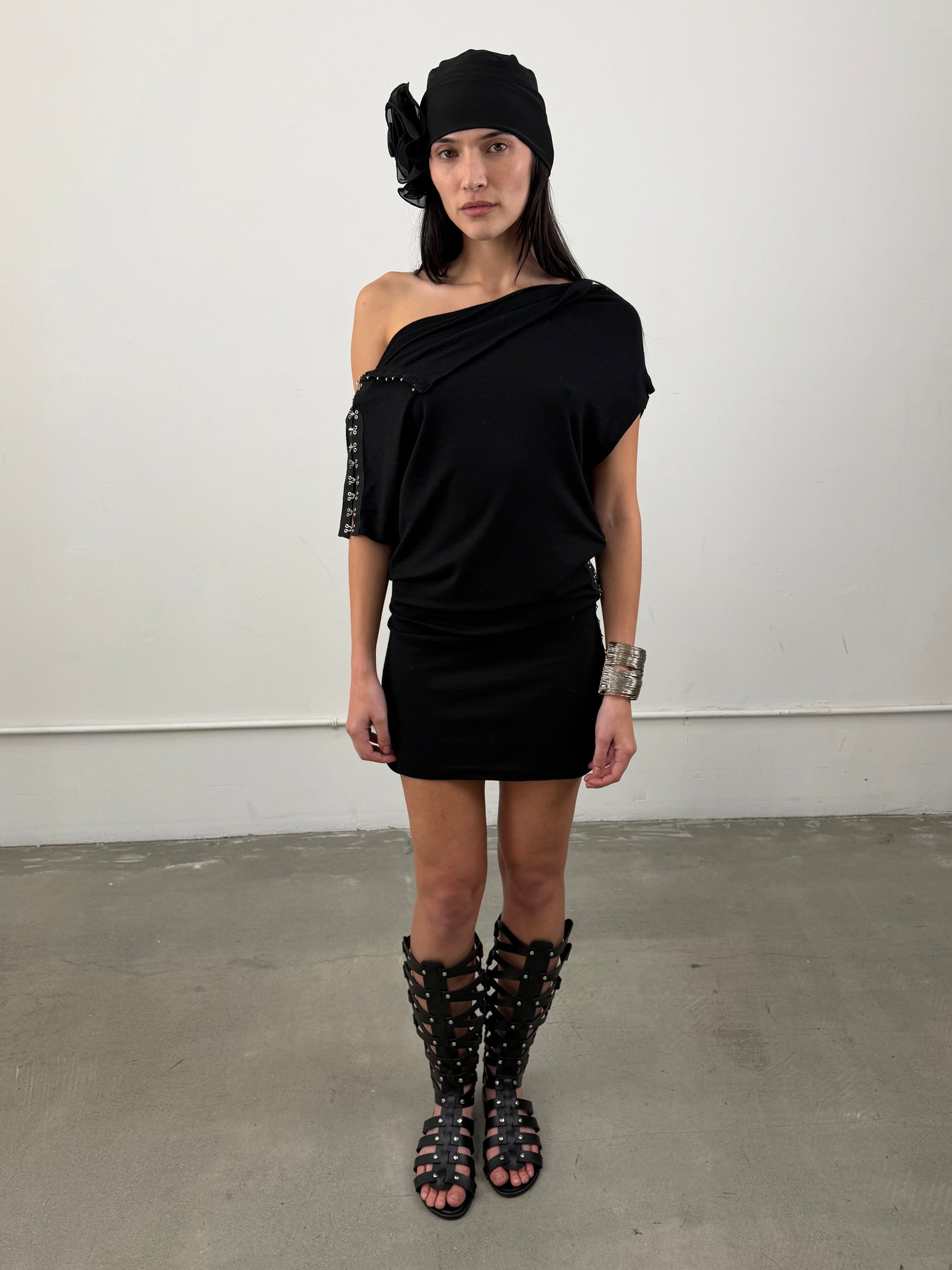 Plein Sud AW2003 Hook &amp; Eye Dress