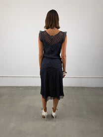‘Colette’ Polka Dot Dress