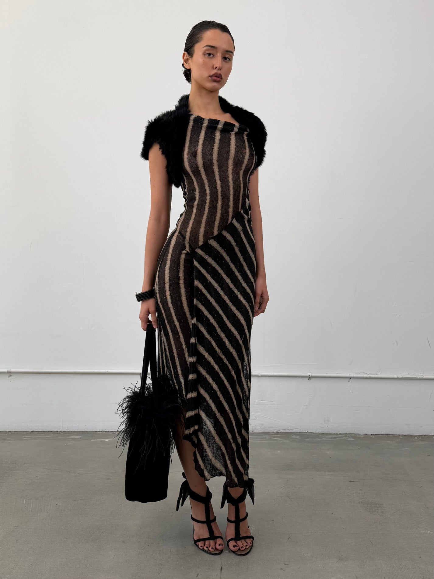 ‘Clio’ Asymmetrical Dress