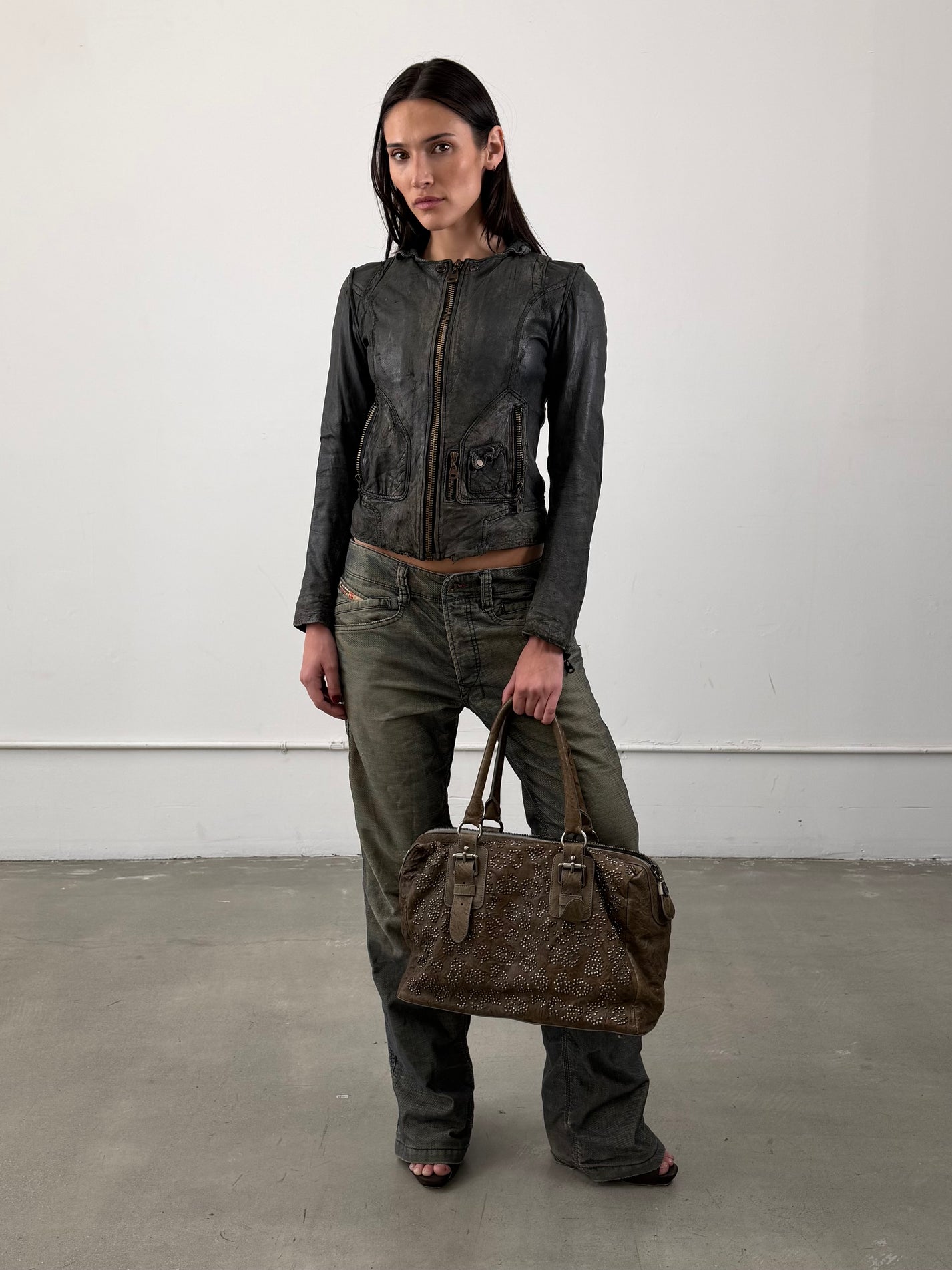 Thomas Wylde Studded Leather Bag