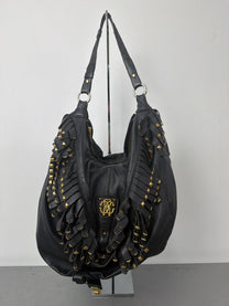 Roberto Cavalli Studded Leather Bag