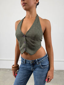‘Esmée’ Halter Top