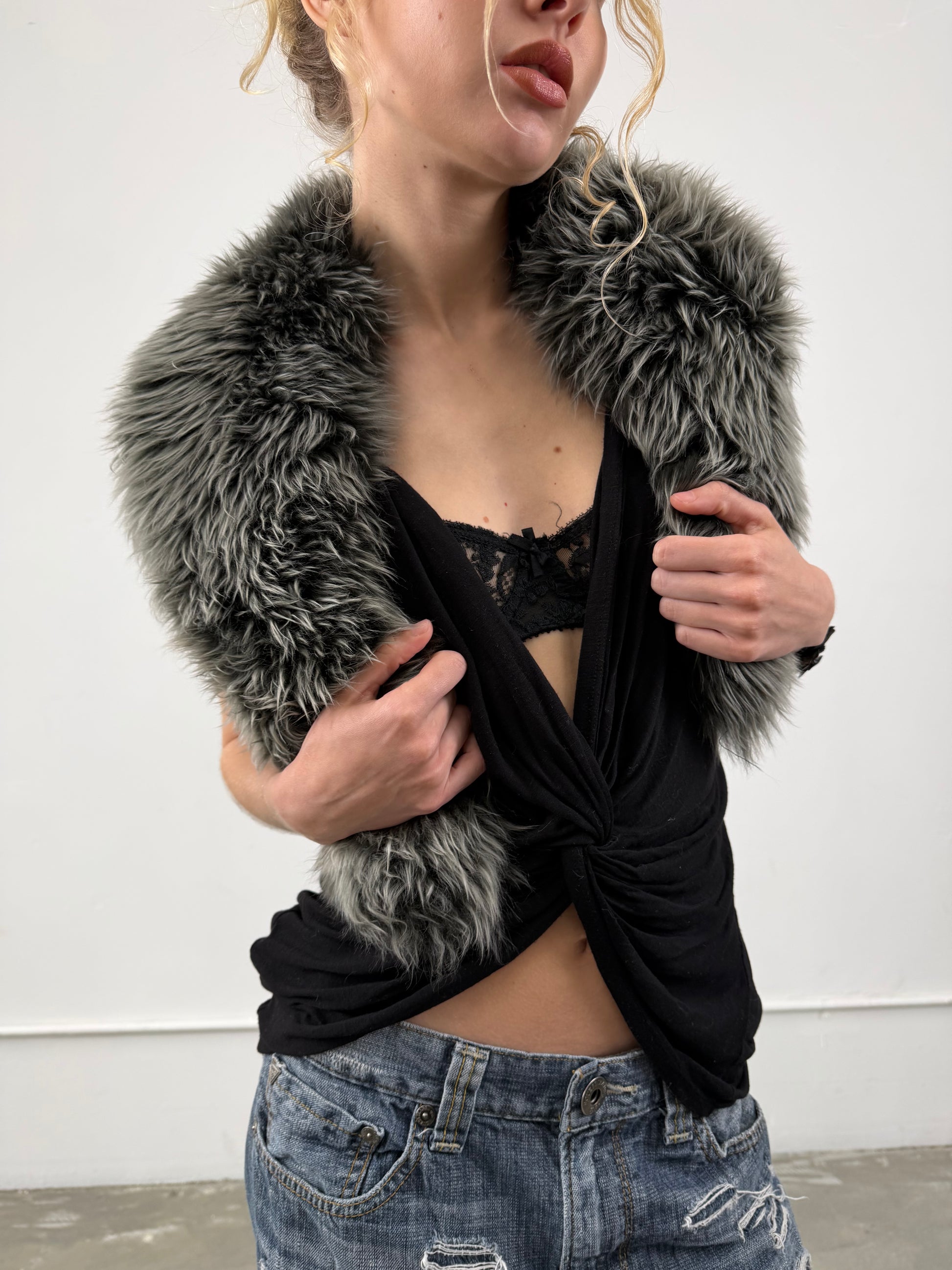 ‘Erato’ Fur Stole