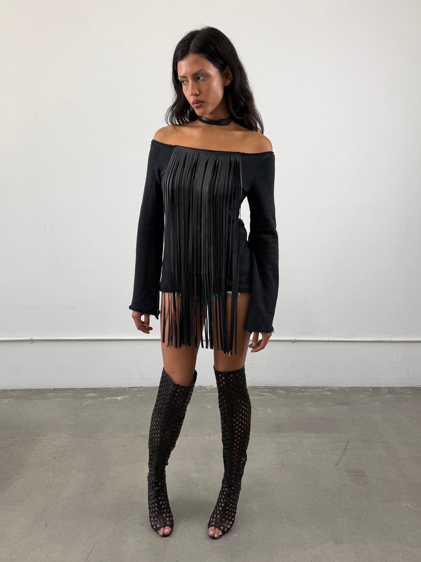 1of1 By 925 L.G.B. Fringe Top