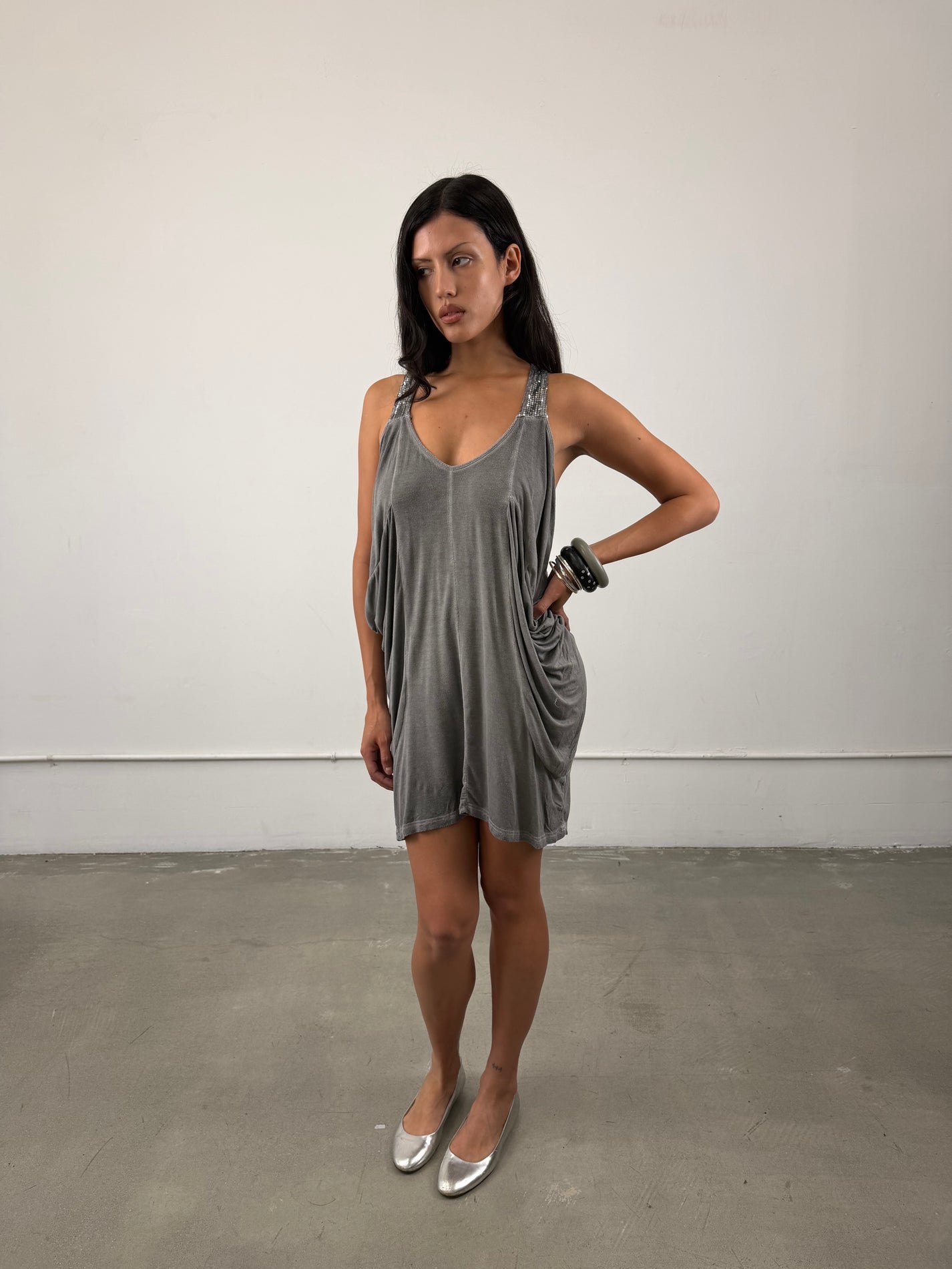 ‘Althea’ European Sequin Mini Dress