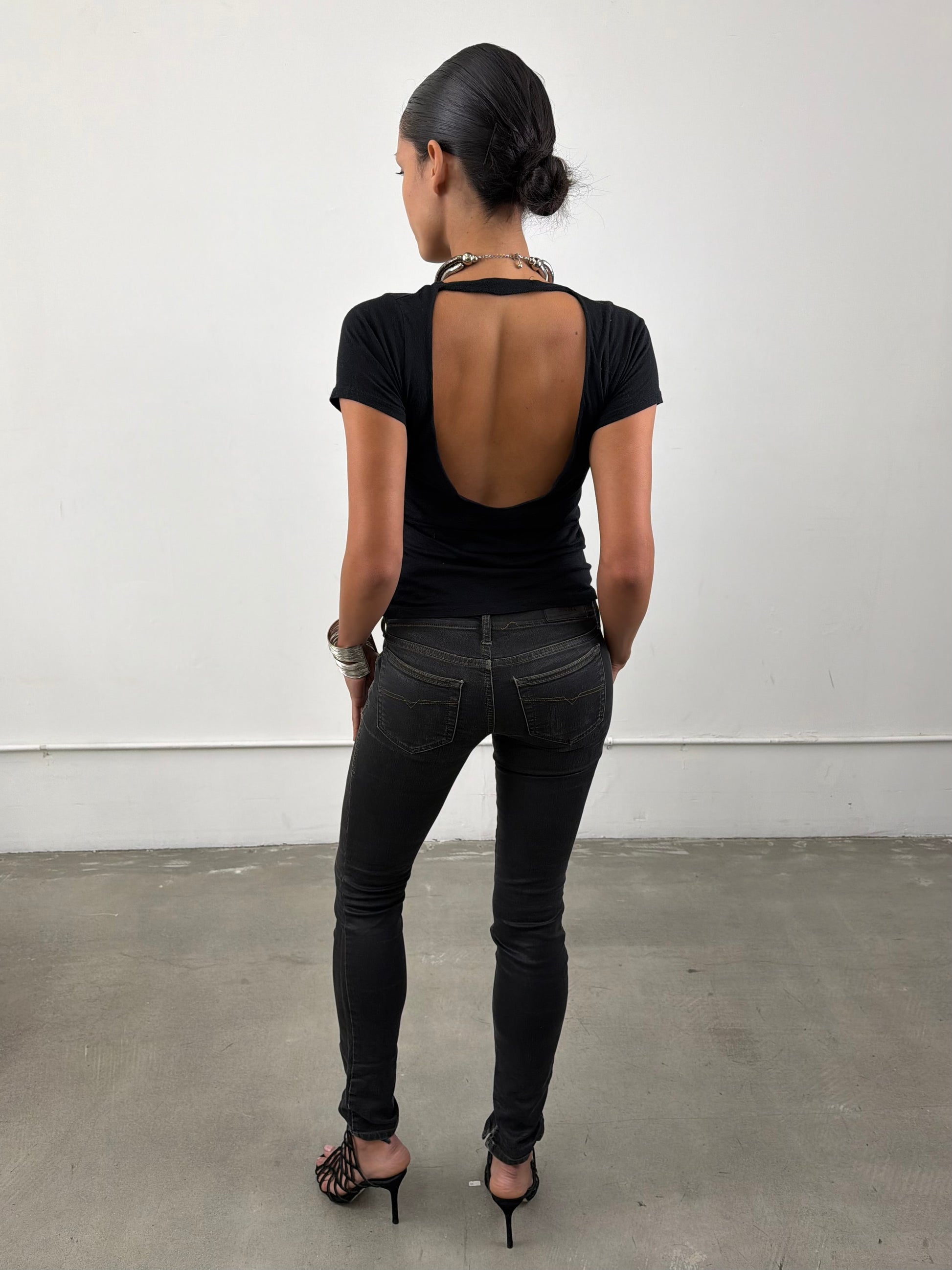 ‘Cassia’ Distressed Top