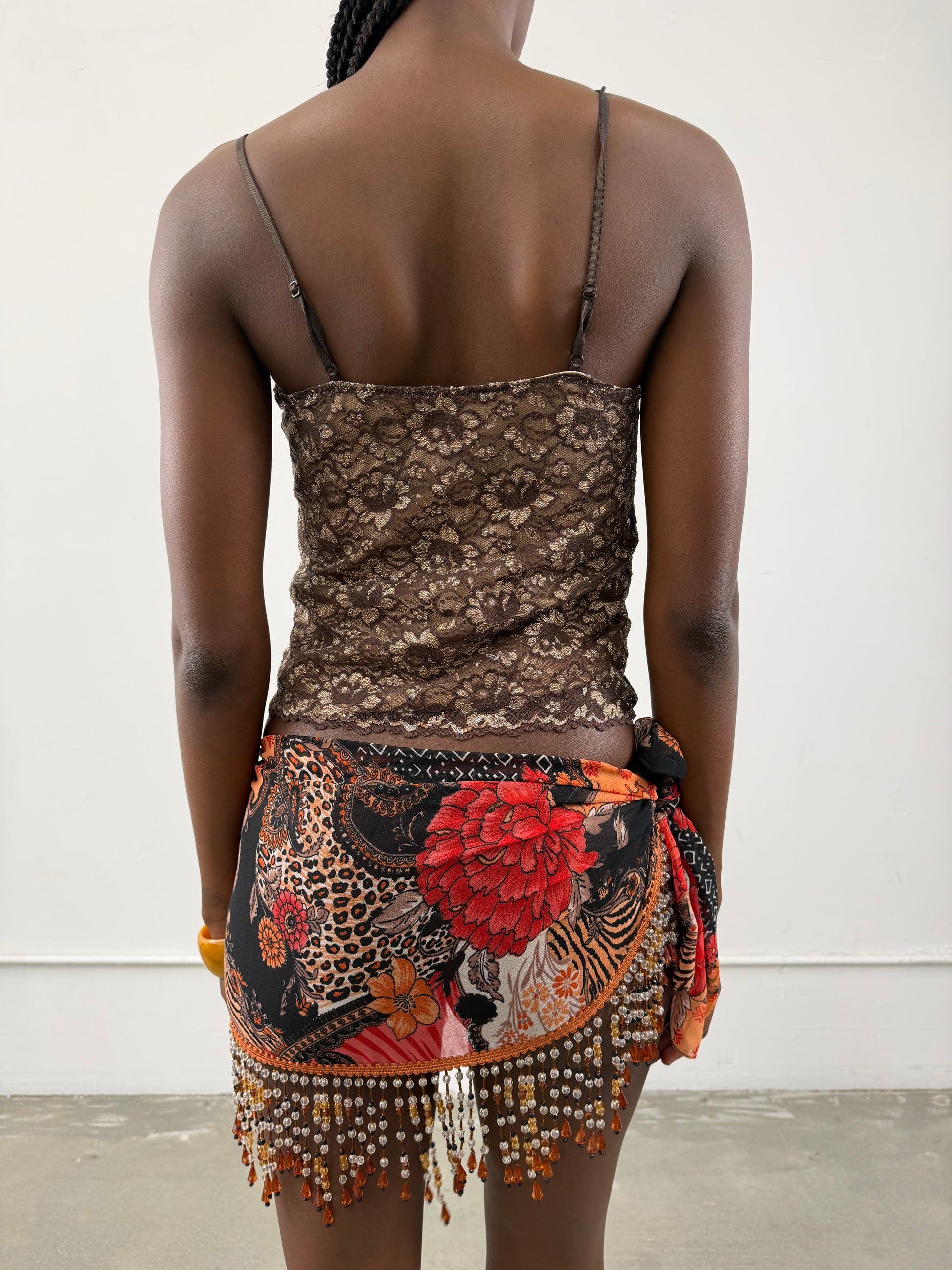 'Evadne' Lace Tank Top