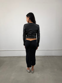 ‘Yolanda’ Black European Skirt