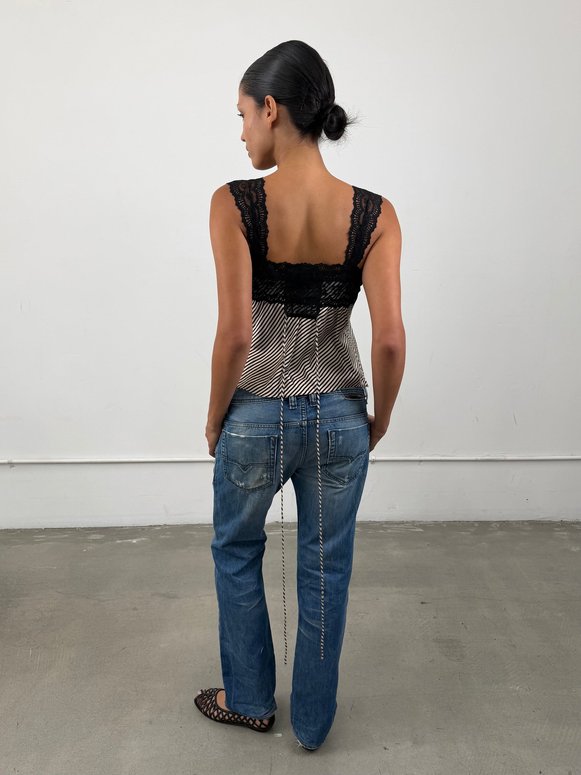 ‘Kael’ Silk Lace Camisole