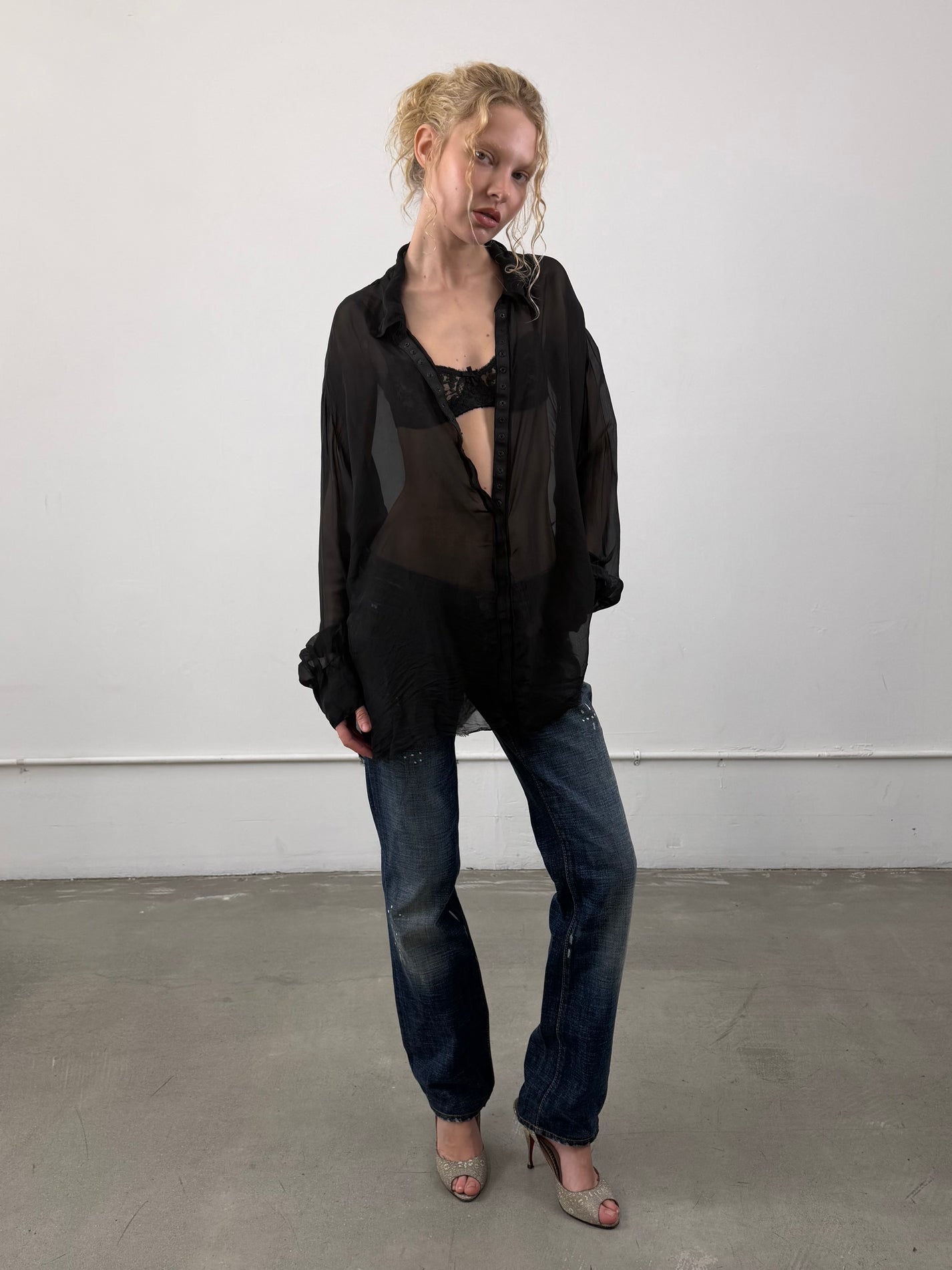 ‘Adonis’ Sheer Top