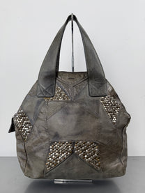 Diesel Leather Studded Handbag