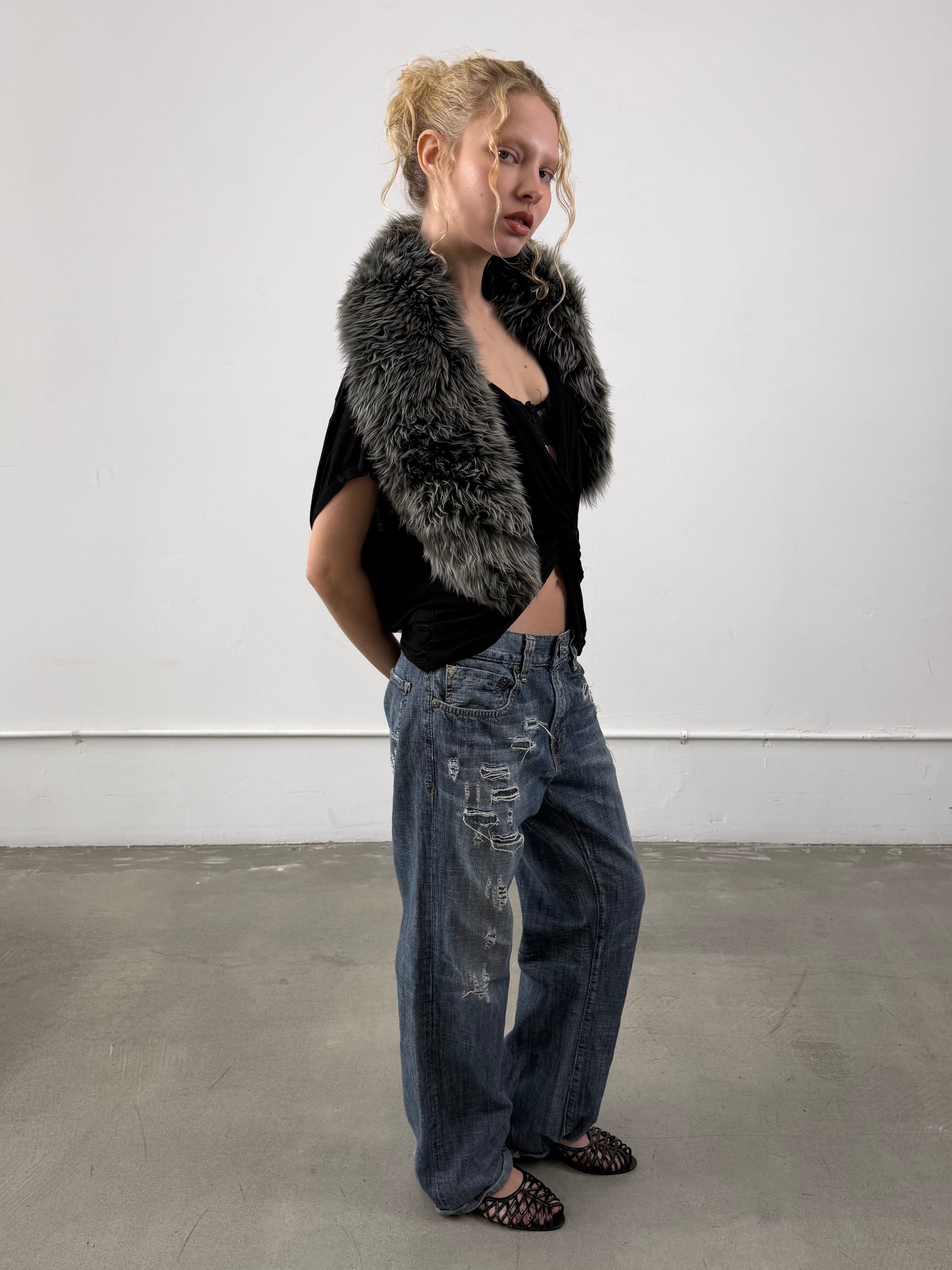 ‘Erato’ Fur Stole