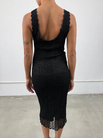 ‘Ophélie’ Crochet Dress
