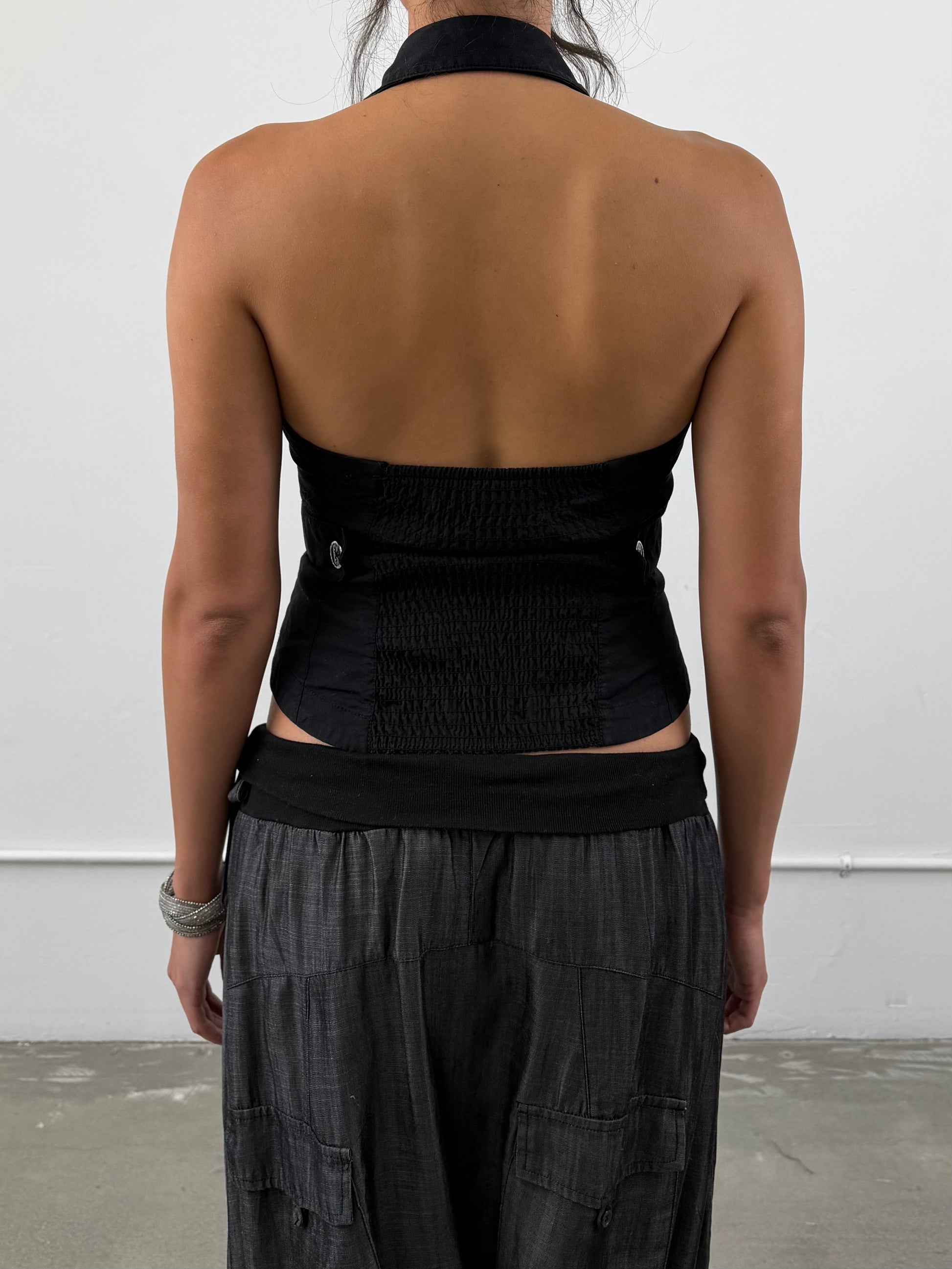 Bebe Halter Top