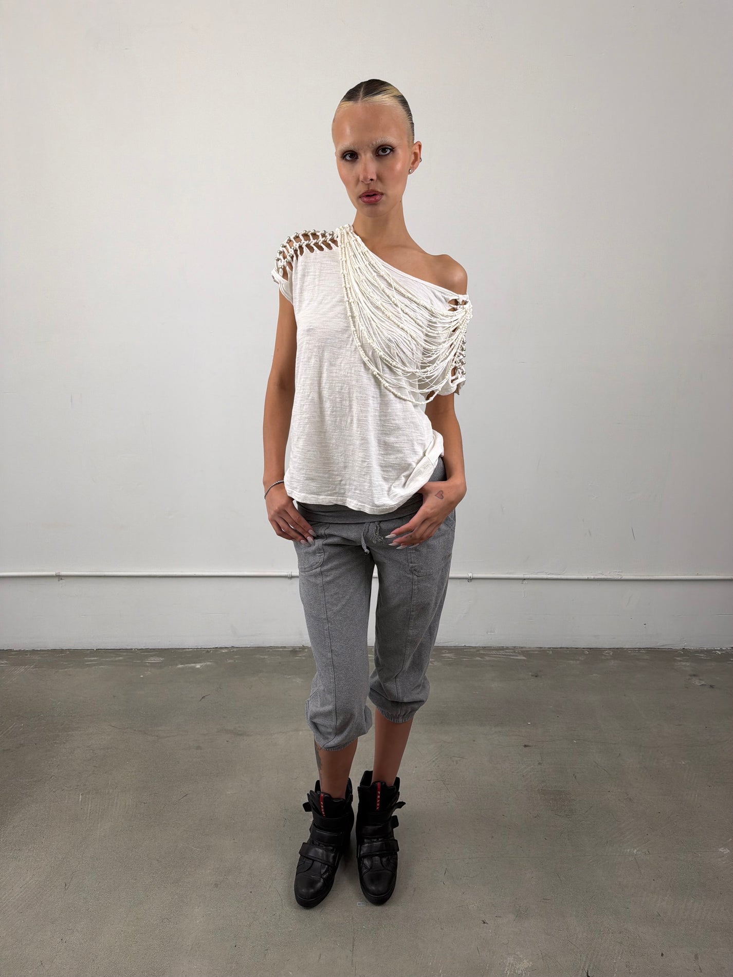 1of1 By 925 Draped Chain Top