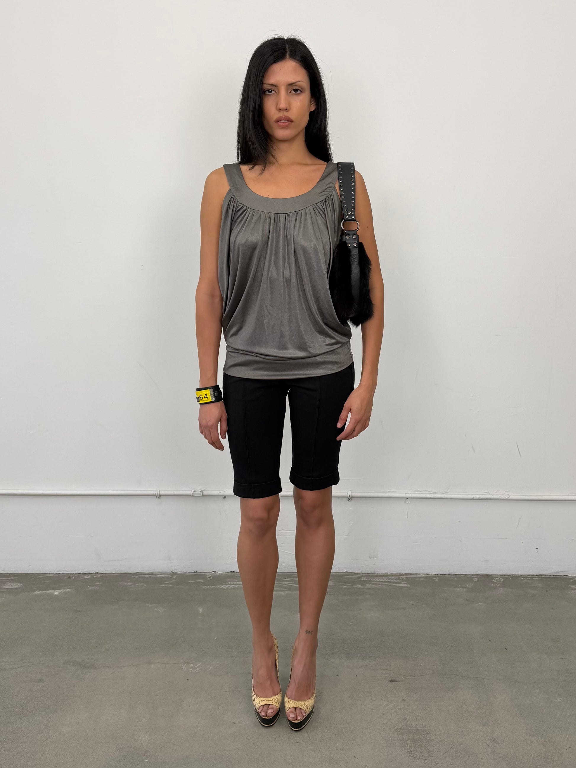 ‘Verity’ Fox Fur Bag