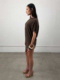 ‘Maëlys’ Poncho Dress
