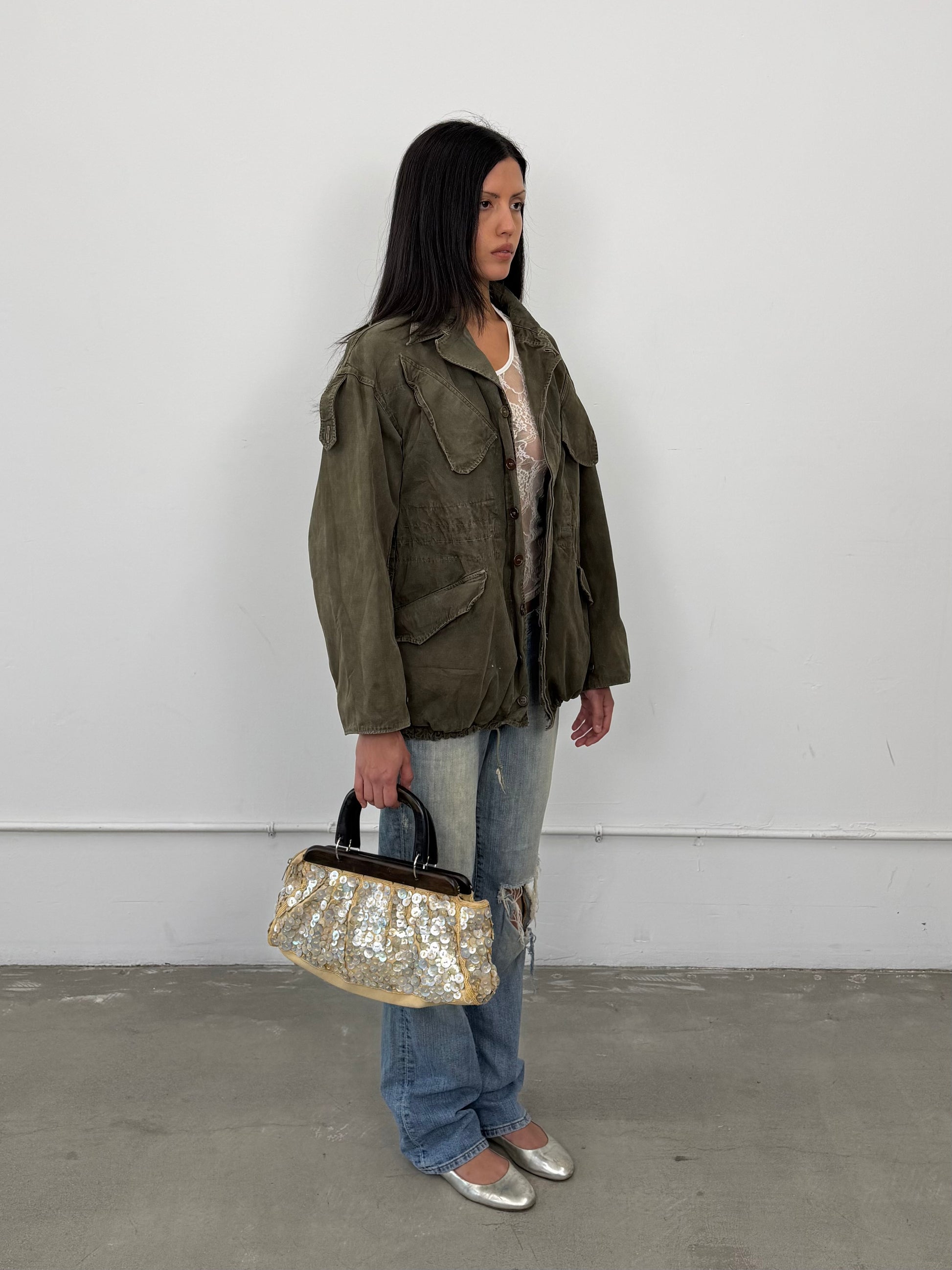 ‘Athena’ Mother Of Pearl Handbag