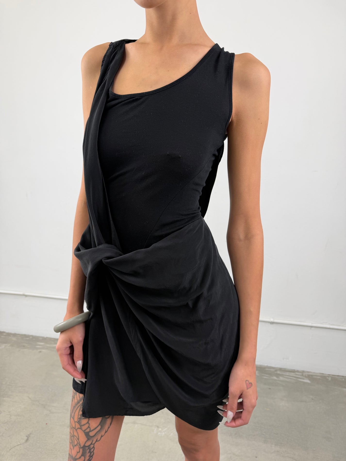 All Saints Draped Dress