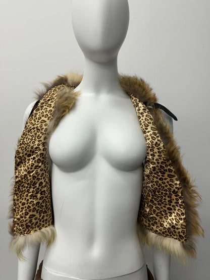 'Enida' Micro Fur Vest