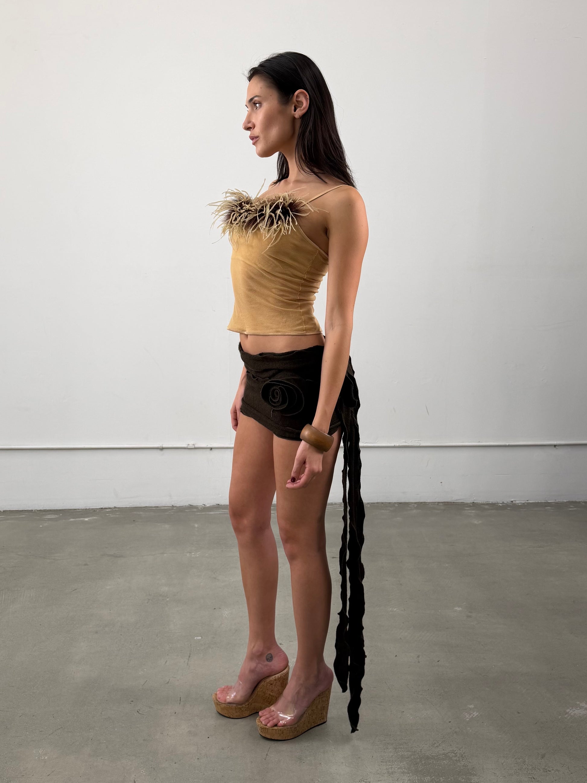 1of1 By 925 Flower Wrap Skirt