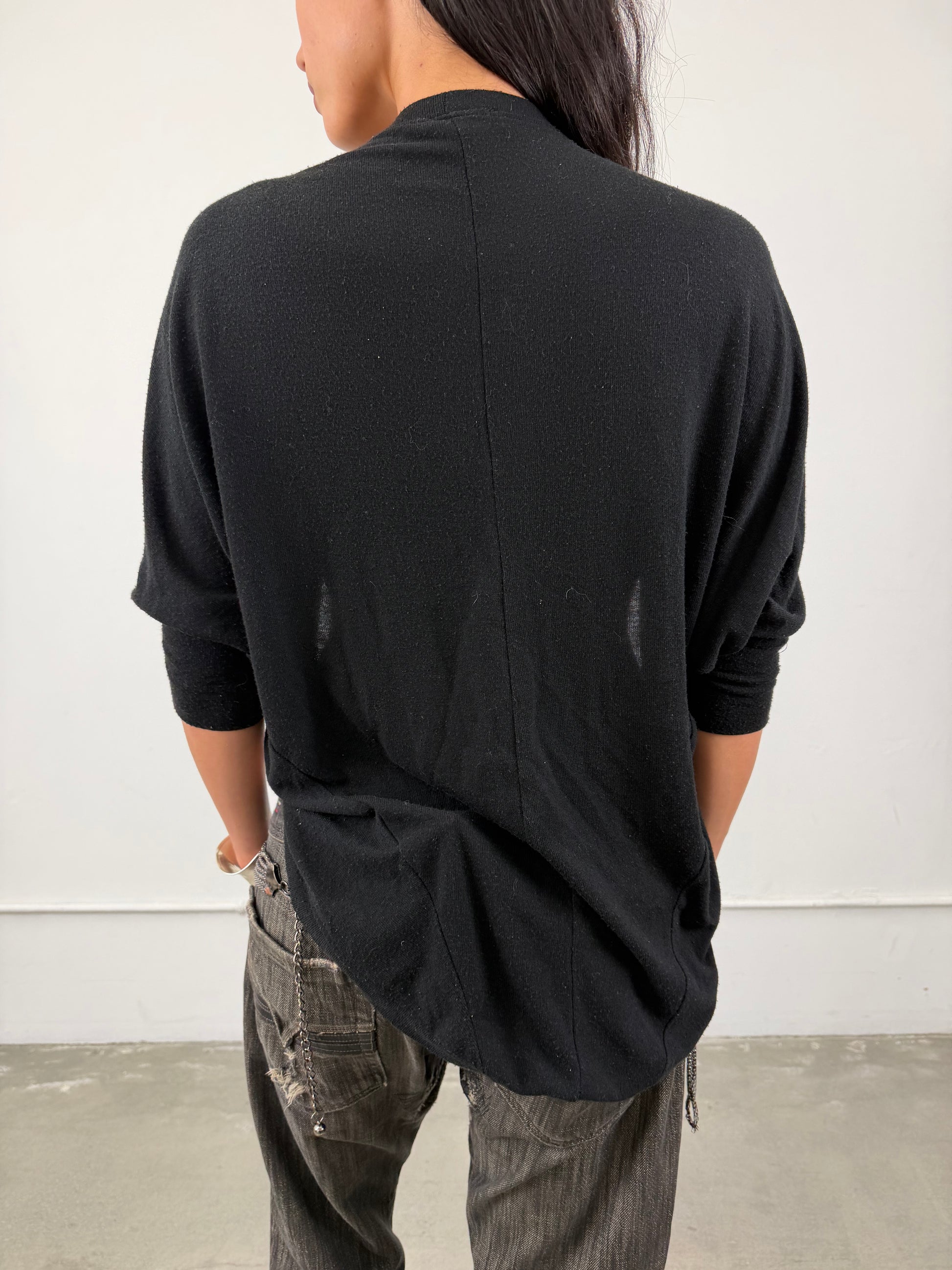 ‘Yanna’ Beaded Shoulder Pad Cardigan