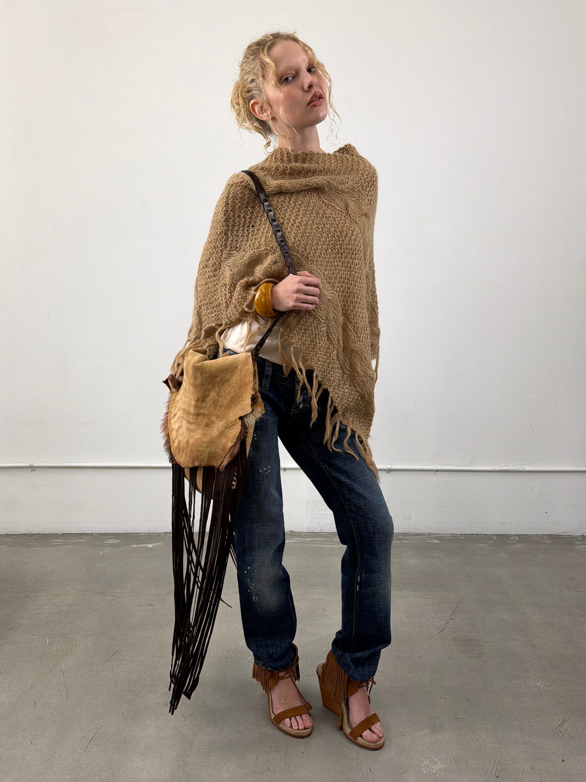 1of1 By 925 Fur Fringe Bag