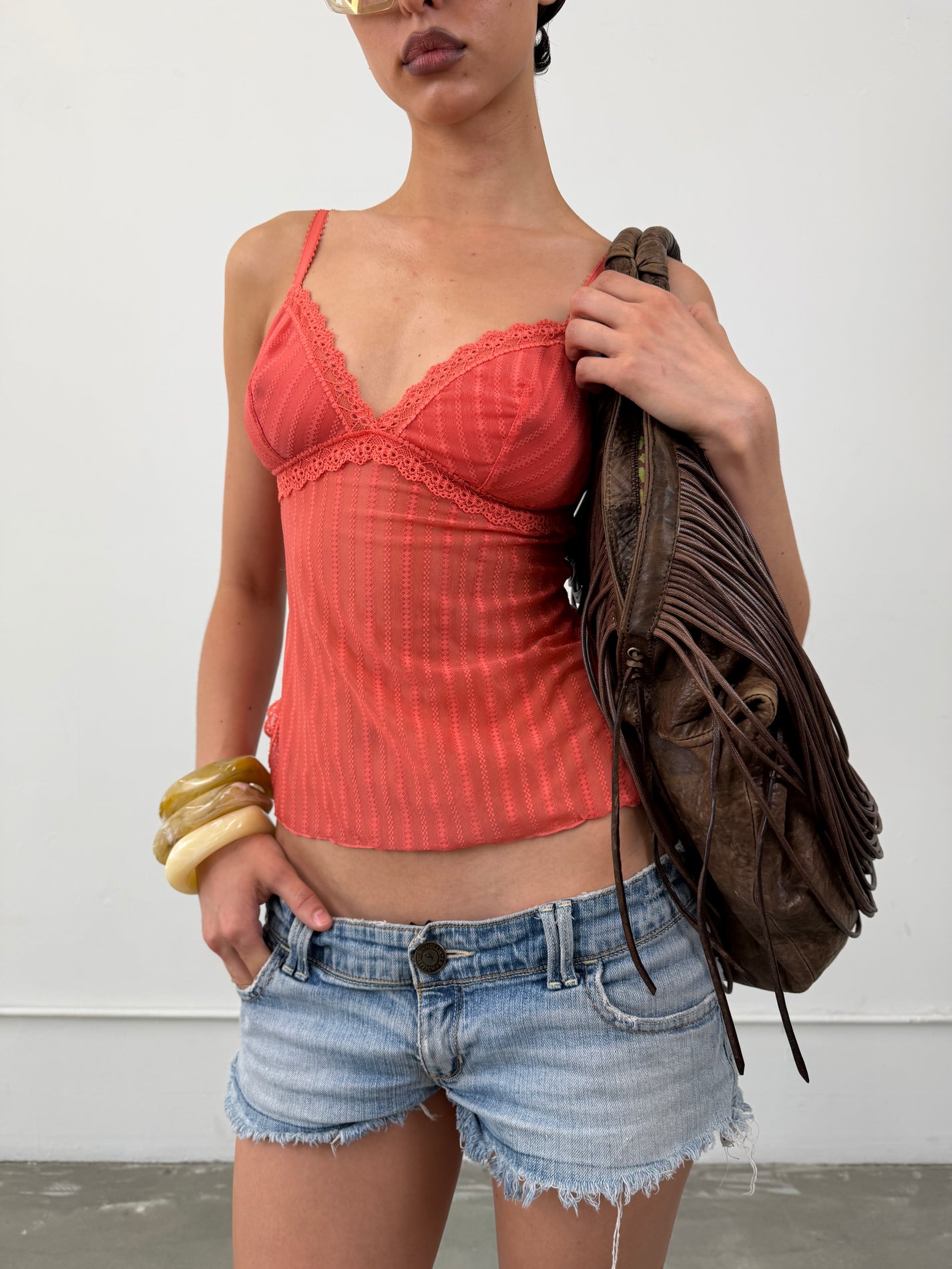 ‘Thalia’ Mesh Camisole