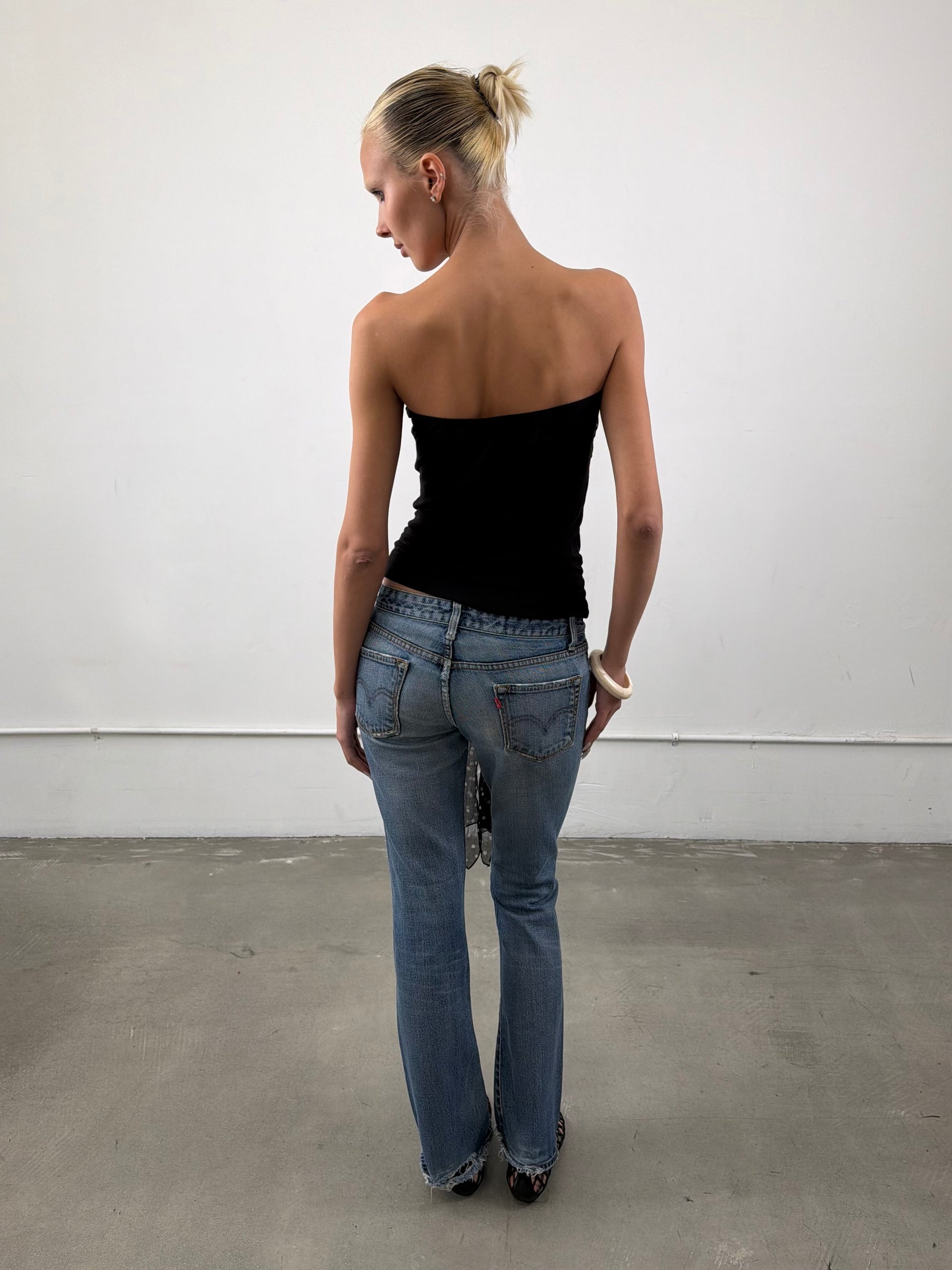 'Iris' Polka Dot Top