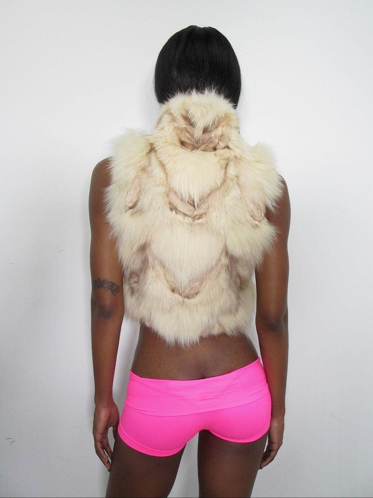 ‘Calista’ Fox Fur Vest