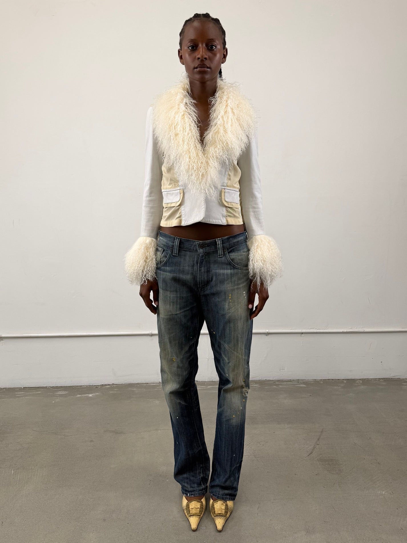 1of1 By 924 Mongolian Fur Jacket