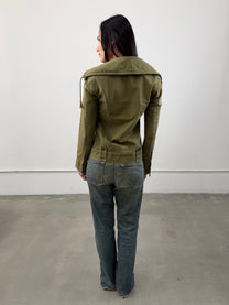 Chloé AW 2004 Army Green Coat