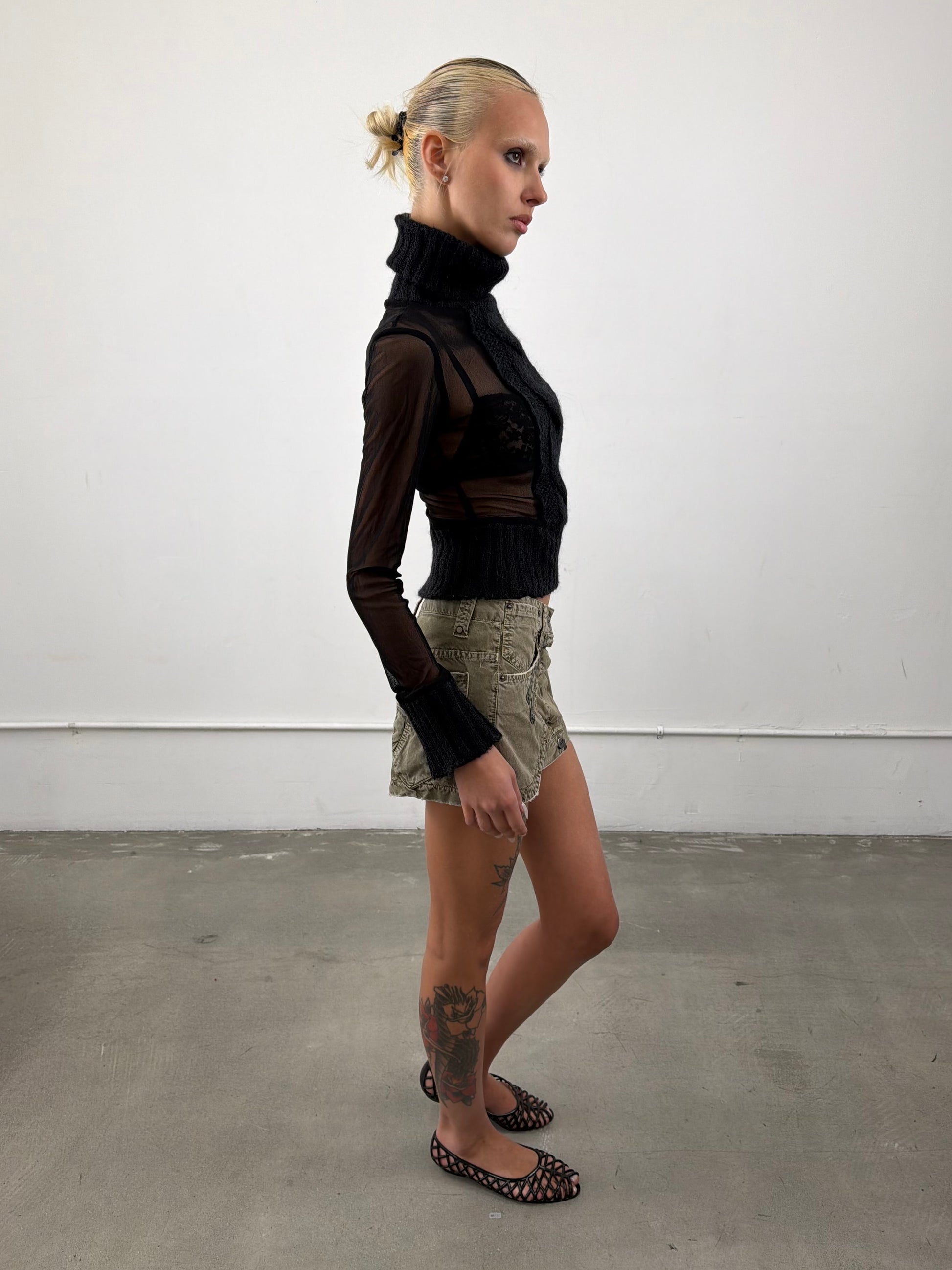 'Hecate' Japanese Cargo Skirt