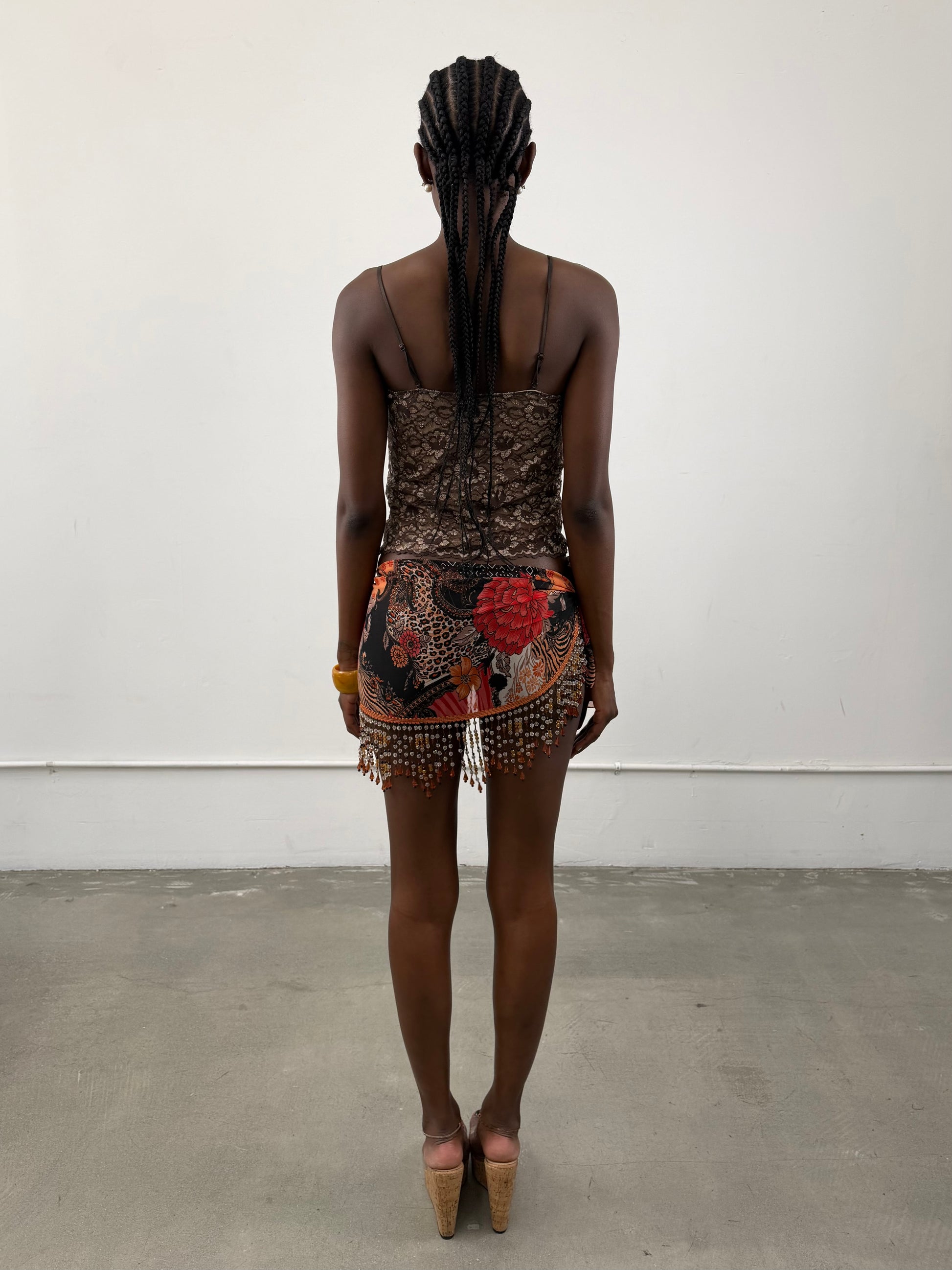 'Evadne' Lace Tank Top