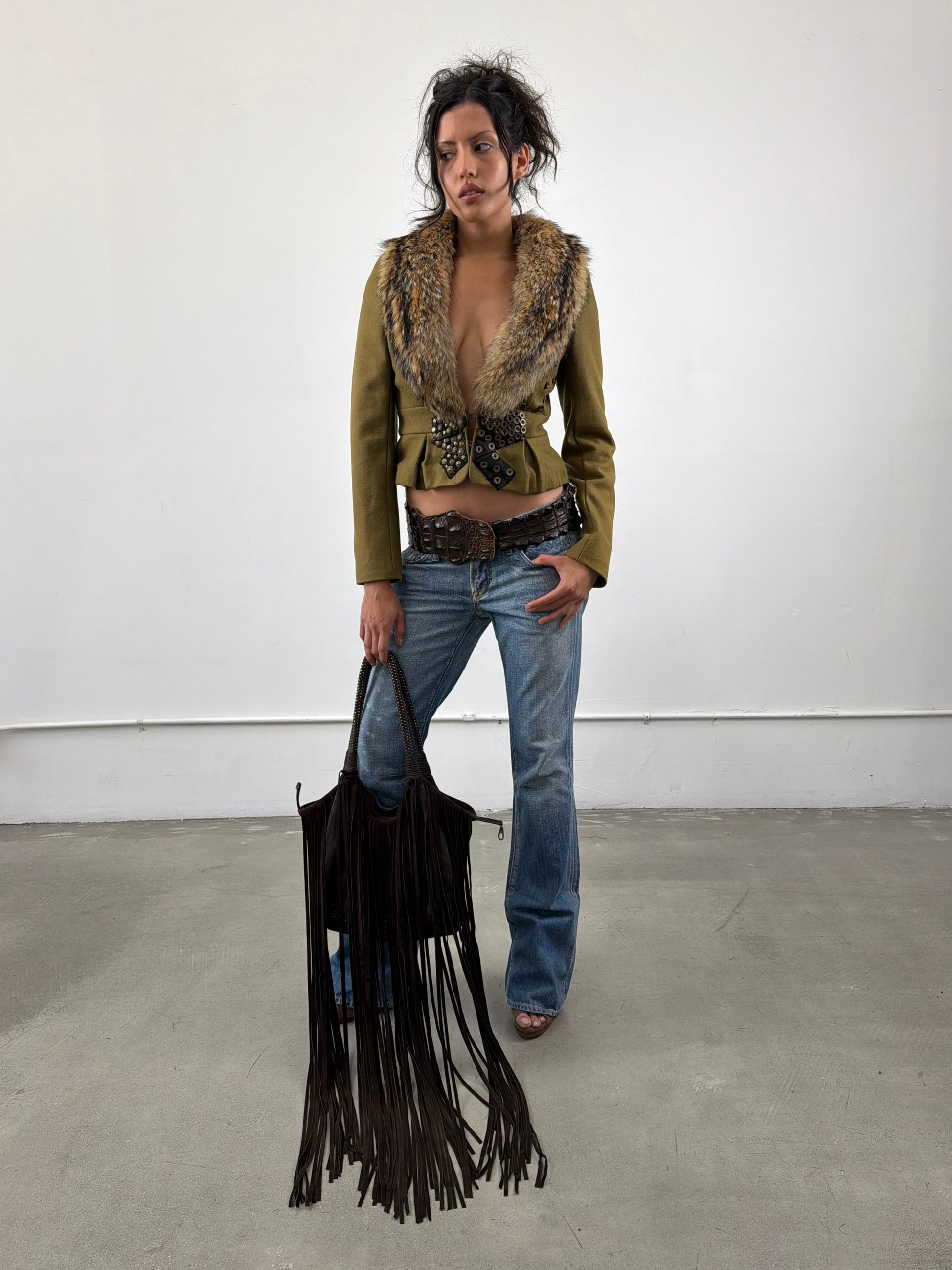 1of1 By 925 Fringe Handbag