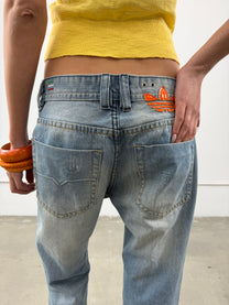 Diesel x Adidas Straight Leg Jeans