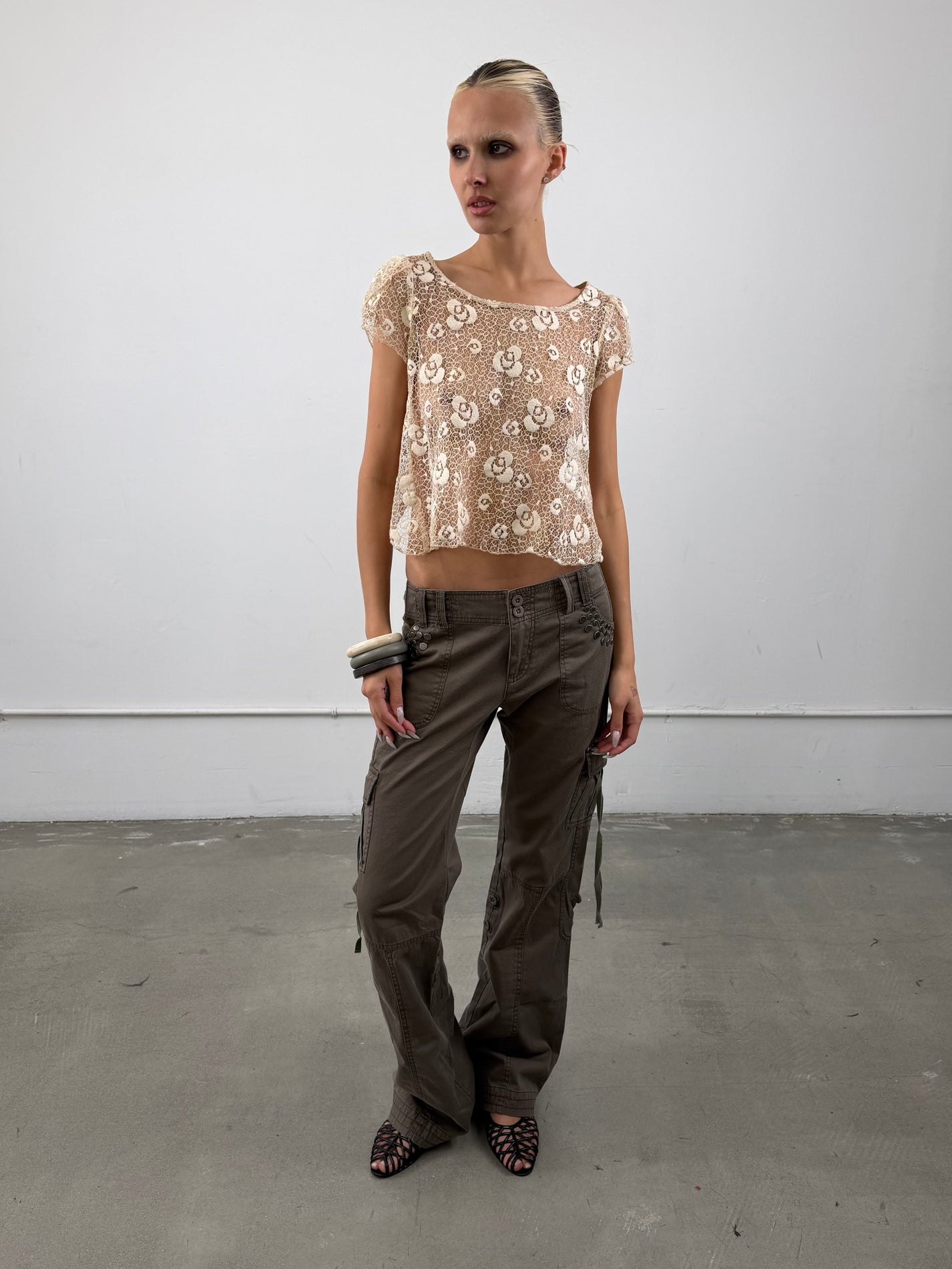 'Urania' Lace Top